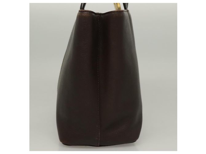 Burberry Vintage Leather Marrone - vista 4
