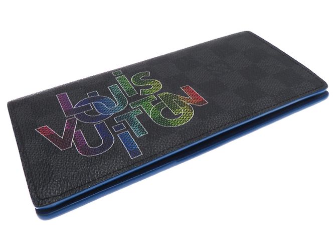 Portafoglio Lungo Brazza Louis Vuitton Nero - vista 3