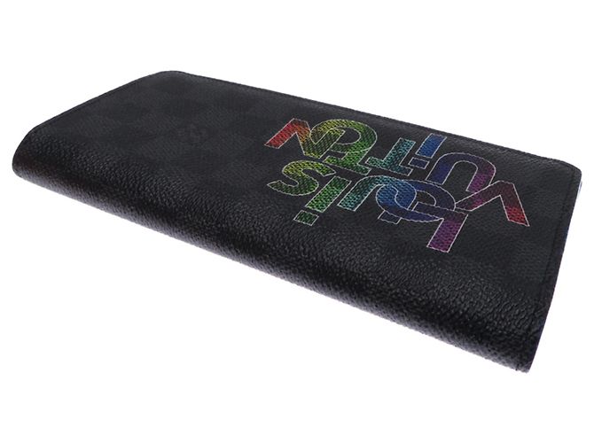 Portafoglio Lungo Brazza Louis Vuitton Nero - vista 4