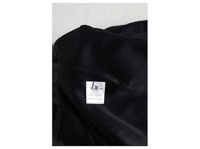 Alexandre Vauthier Schwarzer Lederrock - Ansicht 6