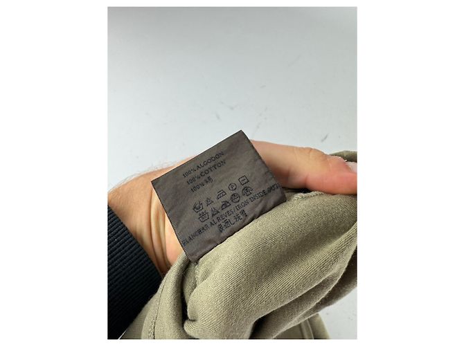 T-shirt vintage Loewe Madrid khaki S/M Cachi - vista 10