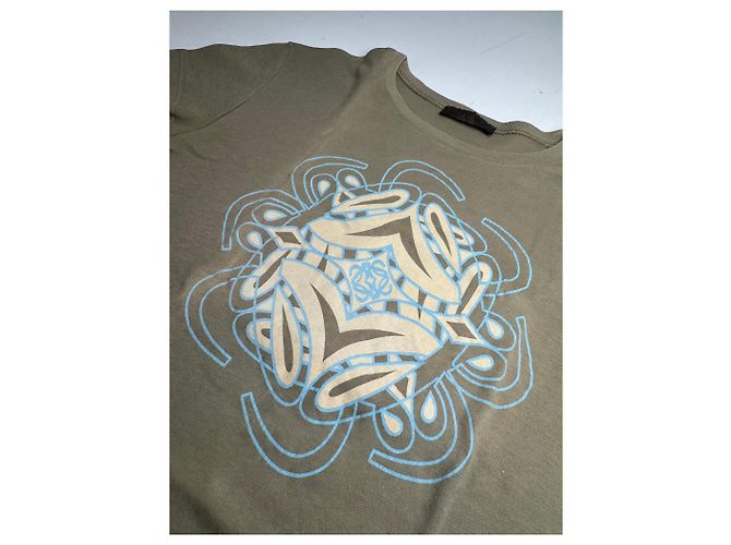 T-shirt vintage Loewe Madrid khaki S/M Cachi - vista 5