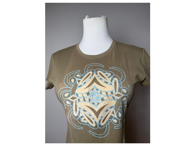 T-shirt vintage Loewe Madrid khaki S/M Cachi - vista 7