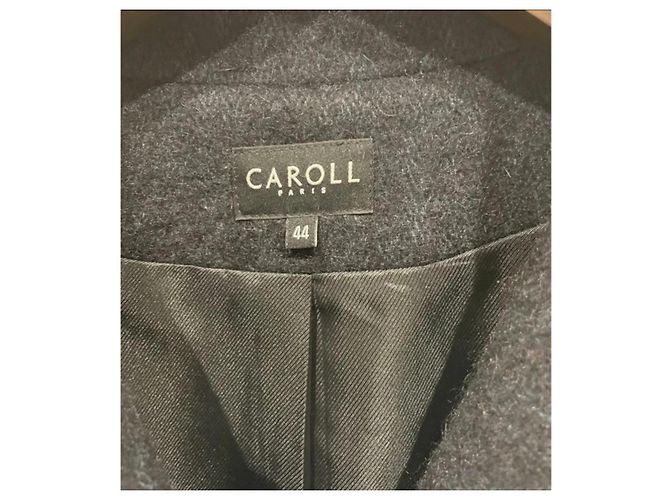 CAROLL Cappotto con lana e alpaca - vista 3