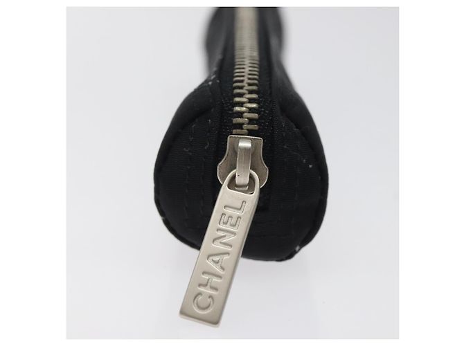 Astuccio per penna in nylon della linea da viaggio Chanel Nero - vista 4