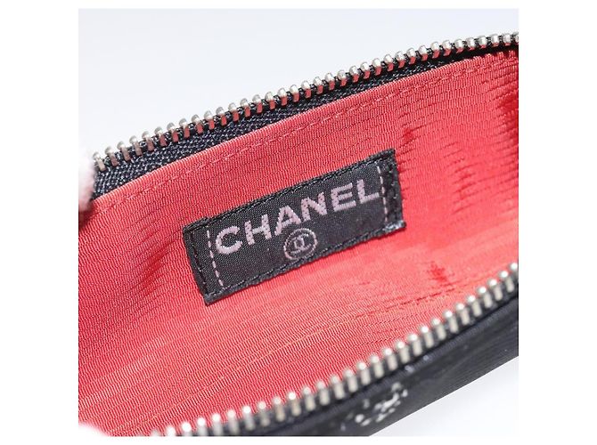 Astuccio per penna in nylon della linea da viaggio Chanel Nero - vista 6