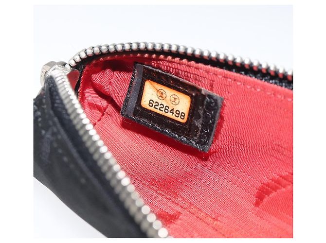 Astuccio per penna in nylon della linea da viaggio Chanel Nero - vista 7