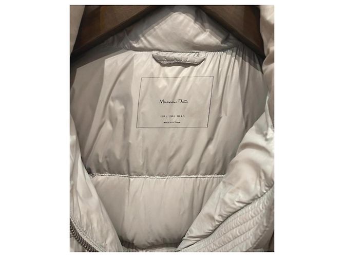Massimo Dutti Long down jacket - view 2