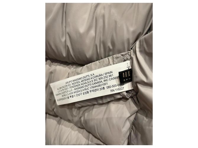 Massimo Dutti Long down jacket - view 6