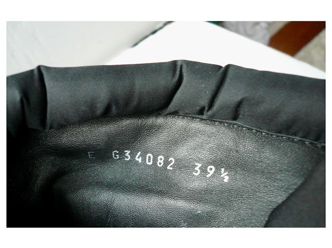Botas godillots de nylon CHANEL Colección Coco Neige TBE Talla 39,5 IT Negro - vista 7