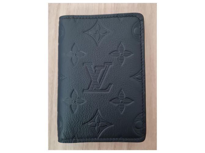 Louis Vuitton Organizer da tasca Monogram Shadow Nero - vista 2