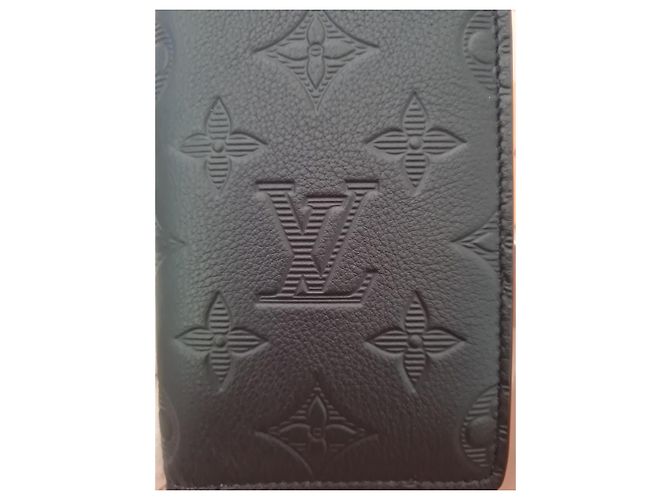 Louis Vuitton Organizer da tasca Monogram Shadow Nero - vista 7