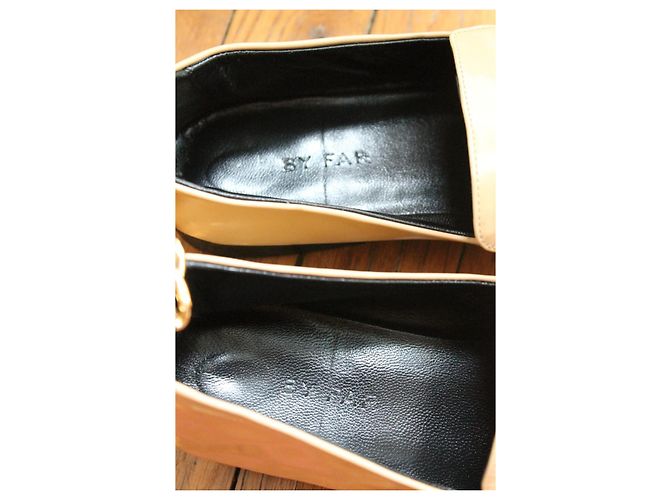 By Far Lackleder Slipper Größe 37 beige - Ansicht 11