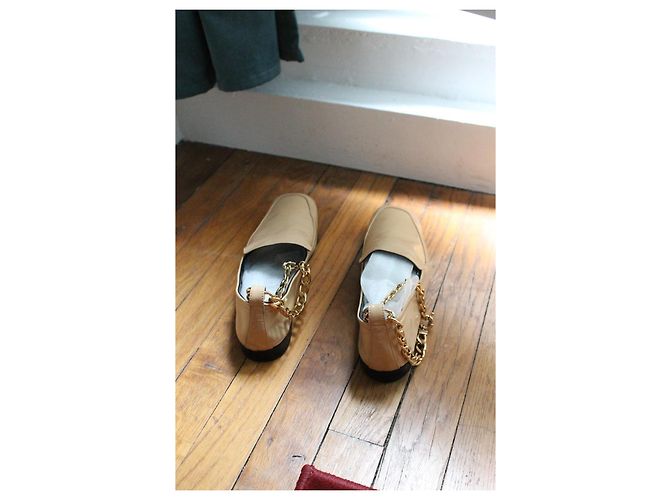 By Far Lackleder Slipper Größe 37 beige - Ansicht 4