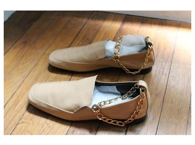 By Far Lackleder Slipper Größe 37 beige - Ansicht 5