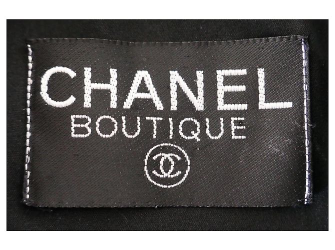 Chanel Vintage Rockanzug Schwarz Herbst 1991 - Ansicht 11