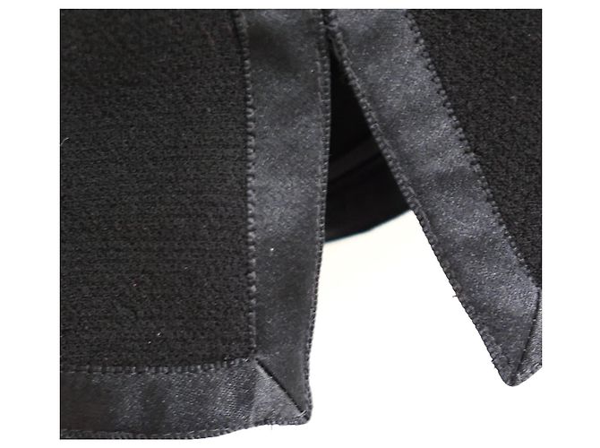 Chanel Vintage Rockanzug Schwarz Herbst 1991 - Ansicht 7