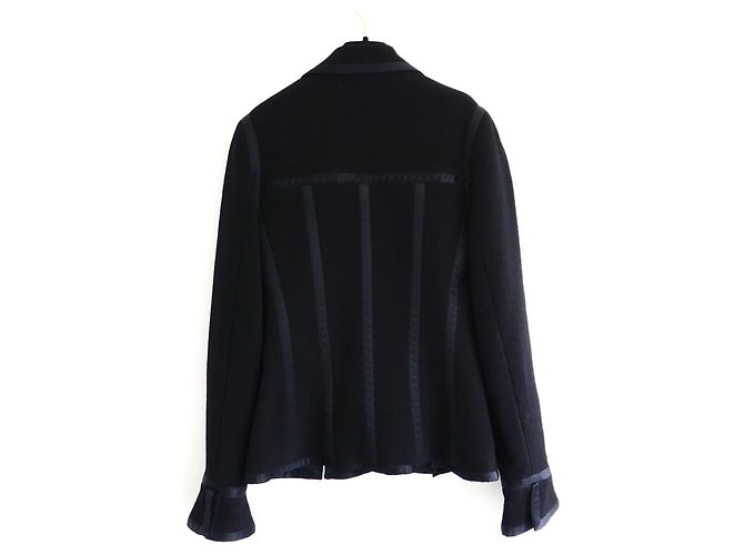 Chanel Vintage Rockanzug Schwarz Herbst 1991 - Ansicht 9