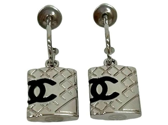 Orecchini in metallo Coco Mark Cambon di CHANEL Argento - vista 4