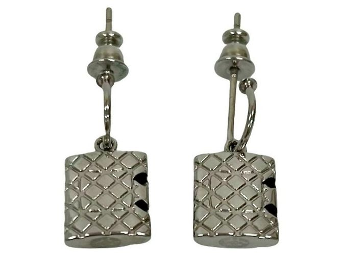 Orecchini in metallo Coco Mark Cambon di CHANEL Argento - vista 5