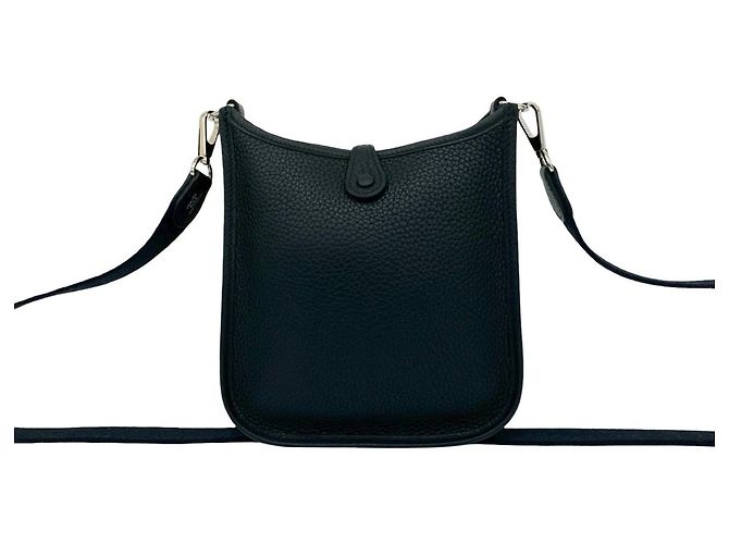 Borsa a spalla mini Evelyn TPM di Hermès Nero - vista 3