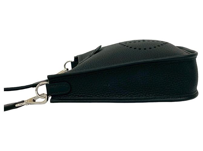 Borsa a spalla mini Evelyn TPM di Hermès Nero - vista 5