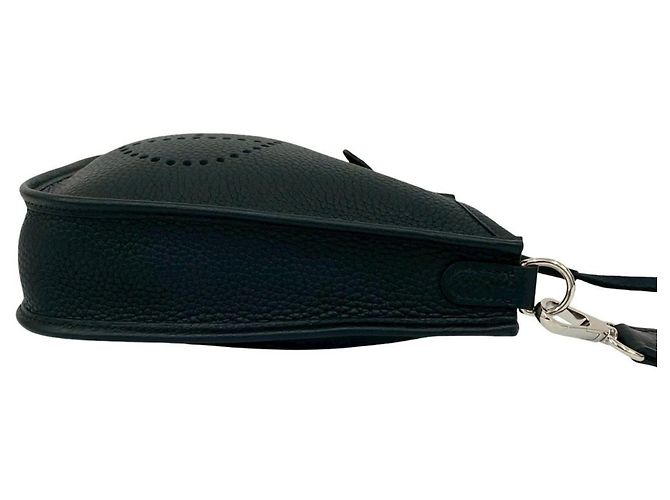 Borsa a spalla mini Evelyn TPM di Hermès Nero - vista 6