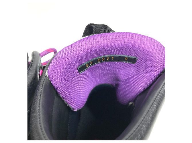 Louis Vuitton Millennium Line Ankle Boots Black Pink Purple - view 7
