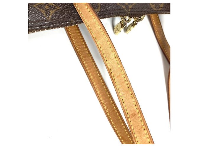 Borsa tote Monogram Cousin GM Louis Vuitton Marrone Monogramma - vista 8
