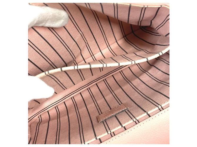 Pochette Metis MM em Monogram Empreinte Louis Vuitton Rosa - vista 12