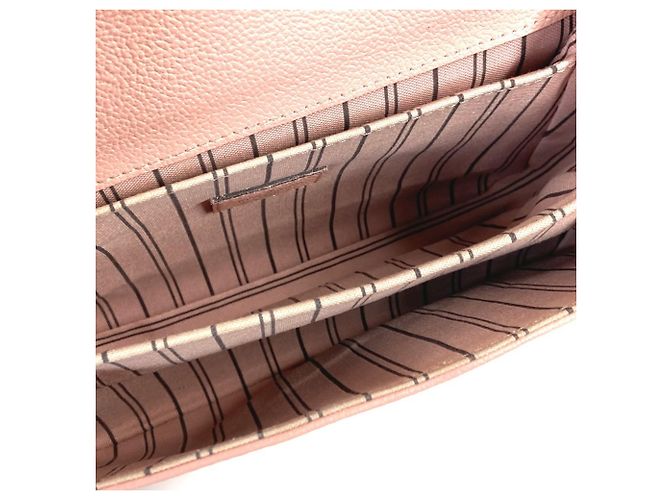 Pochette Metis MM em Monogram Empreinte Louis Vuitton Rosa - vista 14