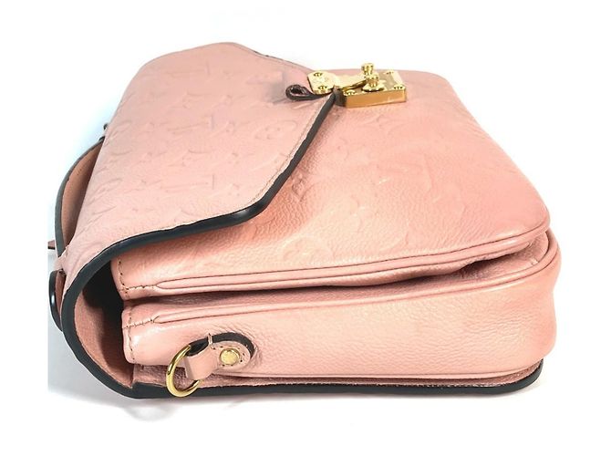 Pochette Metis MM em Monogram Empreinte Louis Vuitton Rosa - vista 2