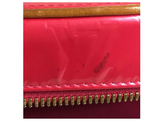 Pochette Verticale Sullivan in Monogram Vernis Louis Vuitton Rosa Fuschia - vista 10
