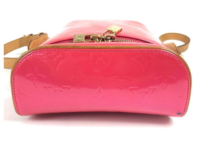 Pochette Verticale Sullivan in Monogram Vernis Louis Vuitton Rosa Fuschia - vista 13