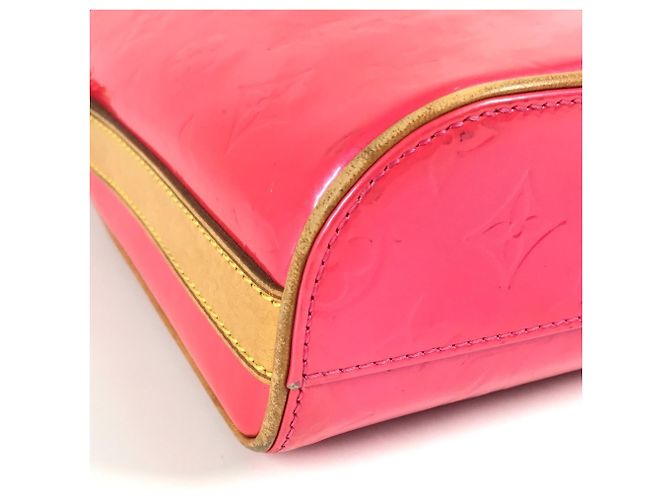 Pochette Verticale Sullivan in Monogram Vernis Louis Vuitton Rosa Fuschia - vista 14