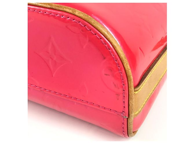 Pochette Verticale Sullivan in Monogram Vernis Louis Vuitton Rosa Fuschia - vista 15