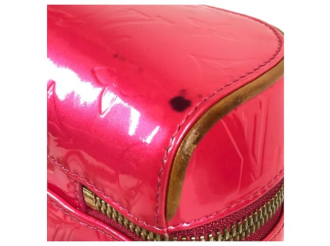 Pochette Verticale Sullivan in Monogram Vernis Louis Vuitton Rosa Fuschia - vista 16