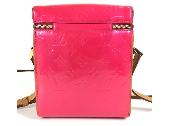 Pochette Verticale Sullivan in Monogram Vernis Louis Vuitton Rosa Fuschia - vista 2