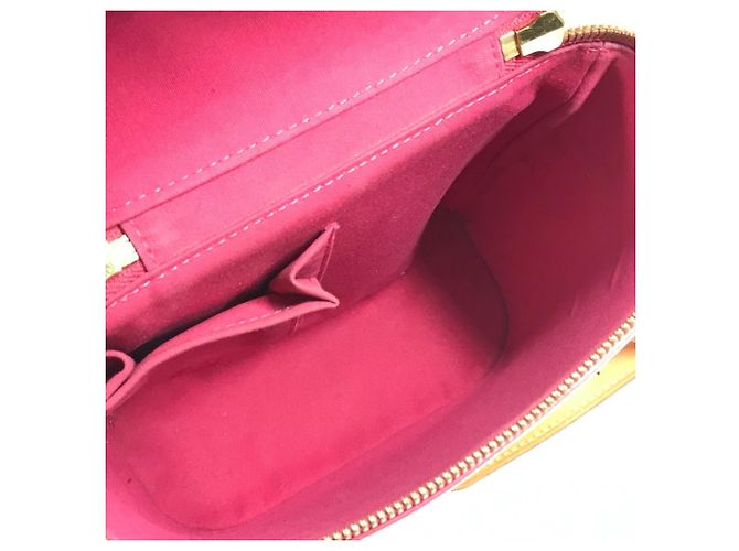 Pochette Verticale Sullivan in Monogram Vernis Louis Vuitton Rosa Fuschia - vista 7