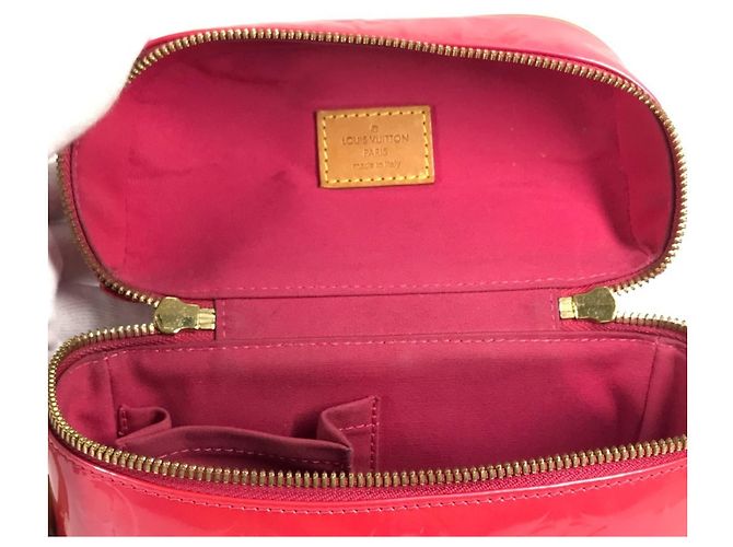 Pochette Verticale Sullivan in Monogram Vernis Louis Vuitton Rosa Fuschia - vista 8
