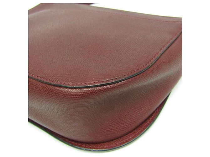 Borsa a tracolla in pelle donna Valextra Bordò - vista 4