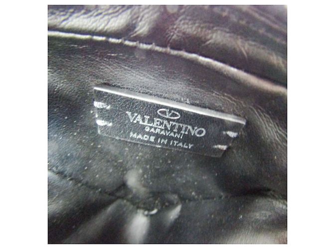 Pochette a Spalla Triangolo VLTN di Valentino Garavani Nero - vista 8