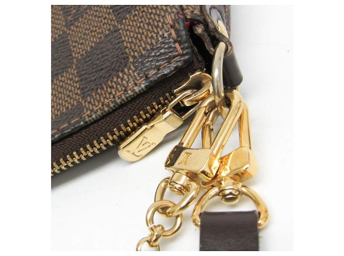 Borsa a mano Damier Eva Louis Vuitton Marrone Damier ebene - vista 9