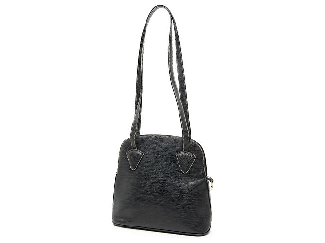 Schultertasche aus schwarzem Leder LOEWE - Ansicht 2