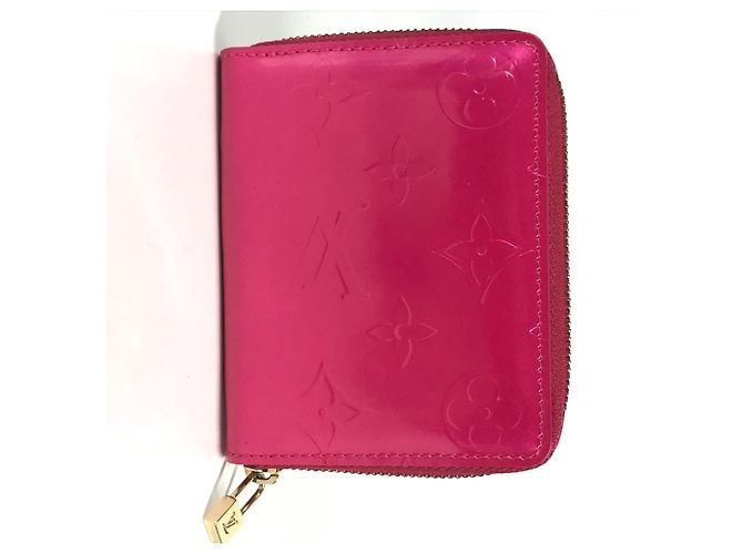 Billetera Compacta Bloom Monogram Vernis Louis Vuitton Rosa Fucsia - vista 2