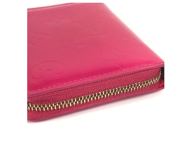 Billetera Compacta Bloom Monogram Vernis Louis Vuitton Rosa Fucsia - vista 5