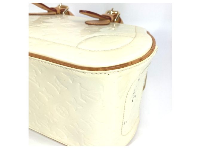 Borsa tote Summit Drive in Monogram Vernis di Louis Vuitton Bianco - vista 10
