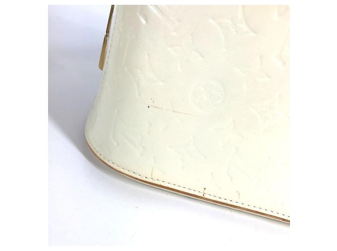 Borsa tote Summit Drive in Monogram Vernis di Louis Vuitton Bianco - vista 12
