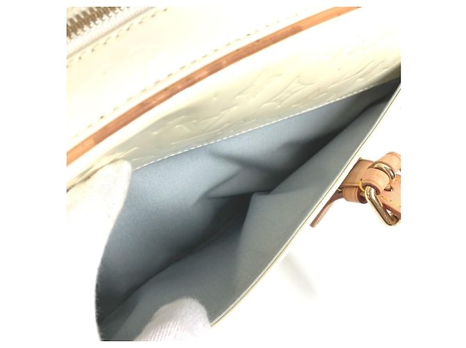 Borsa tote Summit Drive in Monogram Vernis di Louis Vuitton Bianco - vista 15