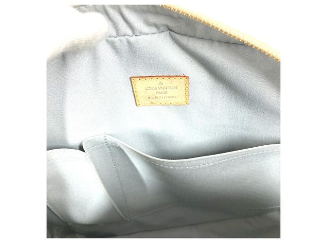Borsa tote Summit Drive in Monogram Vernis di Louis Vuitton Bianco - vista 18